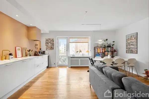 Ejerlejlighed på Grundtvigsvej 3C, 3. tv., 1864 Frederiksberg C