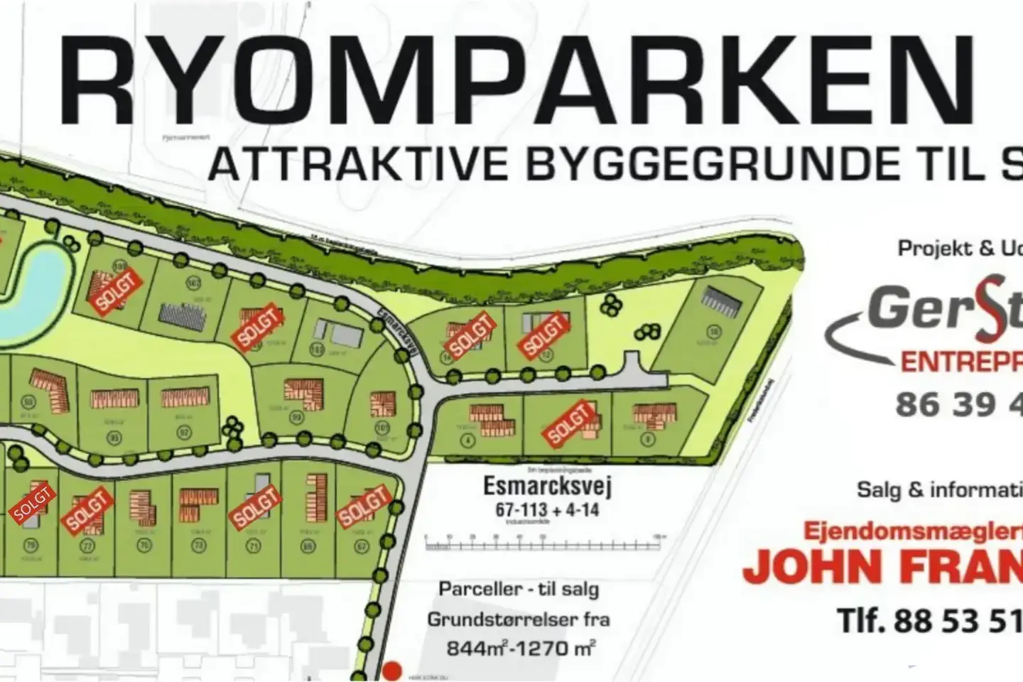 Helårsgrund på Esmarcksvej 75, 8550 Ryomgård