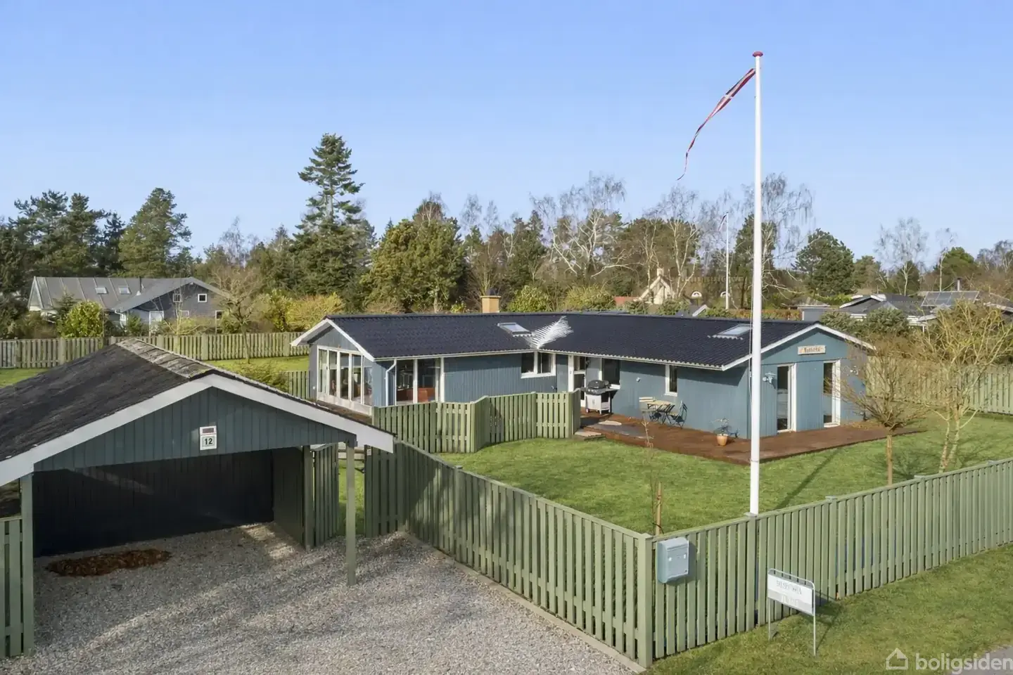 Skønt hjem i rolige omgivelser nær skov og strand i Væggerløse