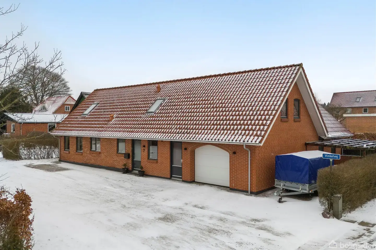 Villa på Vinkelvej 7, 6971 Spjald