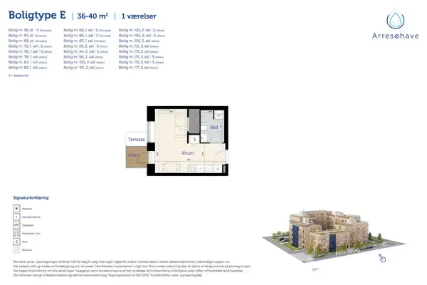 Ejerlejlighed på Arresøvej 10E, 3. 2., 8240 Risskov