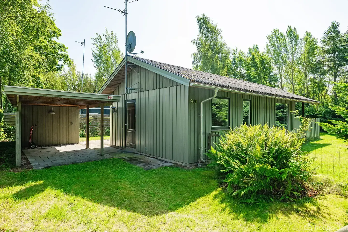 Hyggeligt sommerhus på Bøtø.