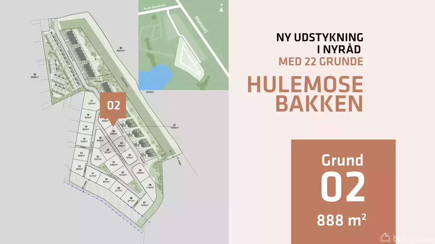Helårsgrund på Hulemosebakken, Grund 2, 4760 Vordingborg