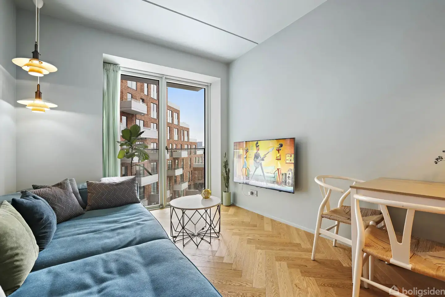 Velindrettet 2-værelses lejlighed i det prestigefyldte Nicolinehus