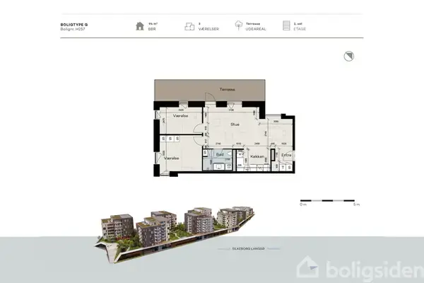 Ejerlejlighed på Søtorvet 5, 1. 3., 8600 Silkeborg