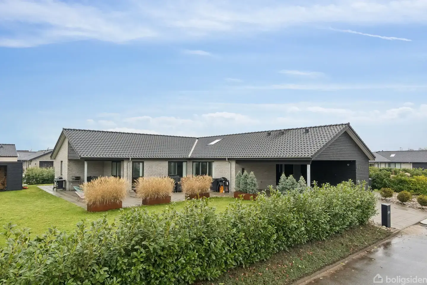 Flot, stilren villa fra 2022 i Stige