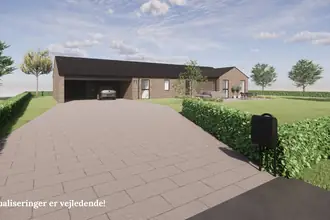 Villa på Vesterdamsvænget 71, Lind, 7400 Herning