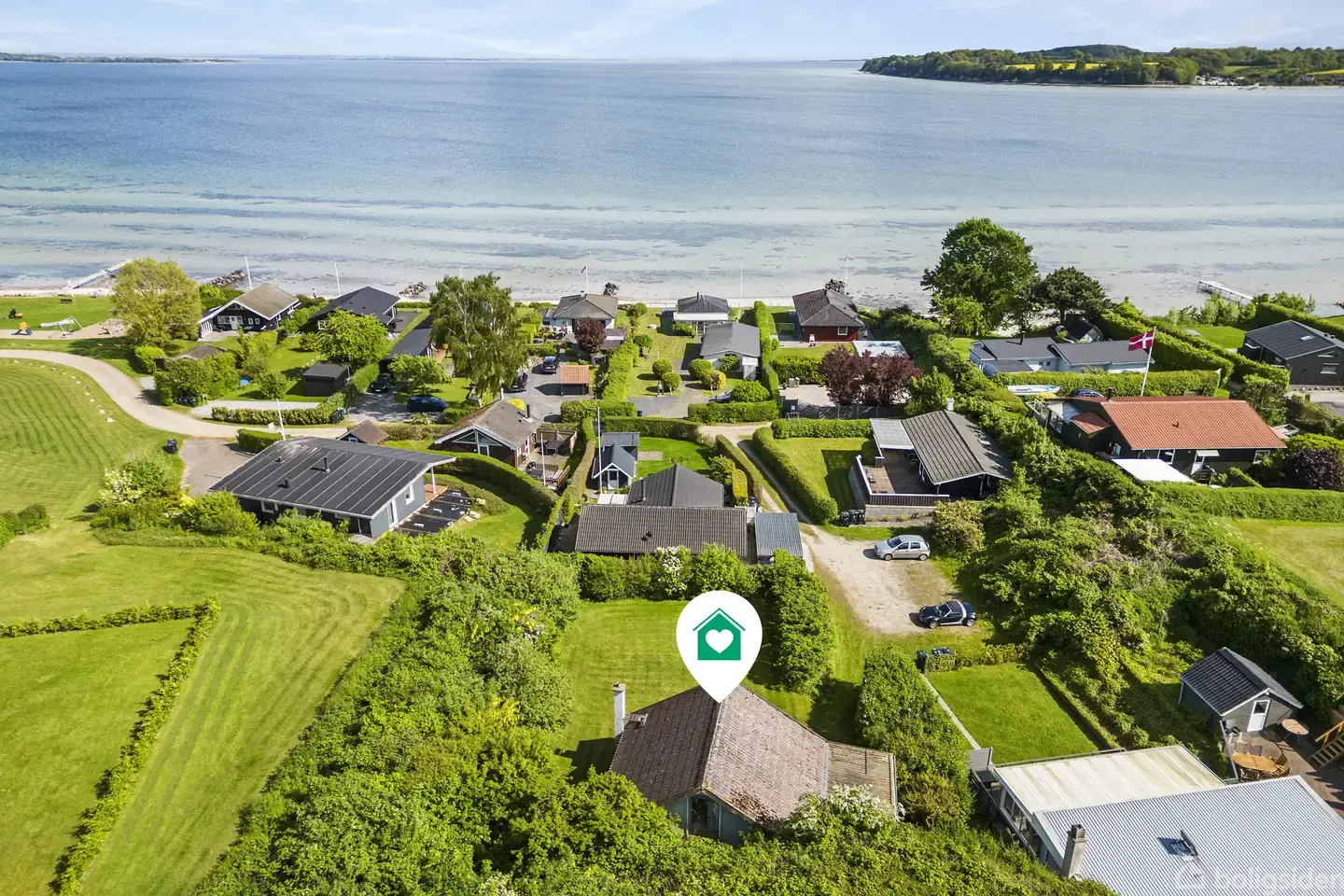 Sommerhus med attraktiv placering