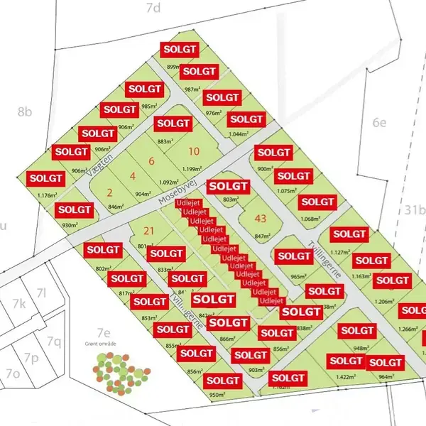 Helårsgrund på Tvillingerne 21, 7500 Holstebro