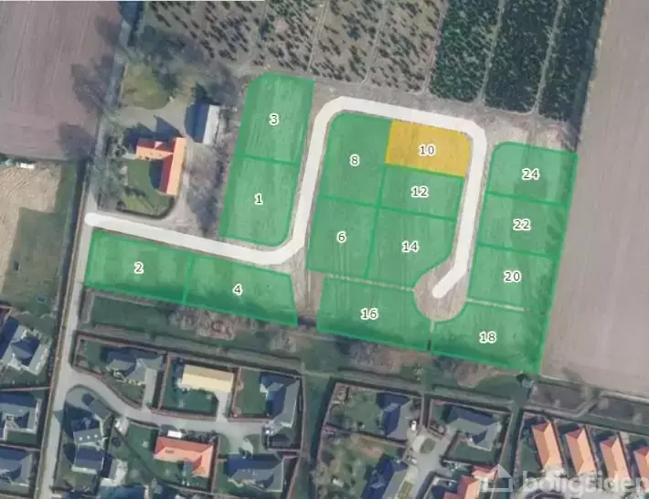 Attraktive byggegrunde i skøn natur - kort til Horsens - Visning 4