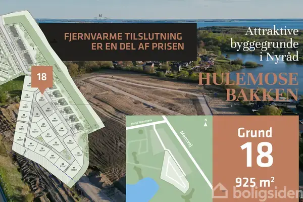 Helårsgrund på Hulemosebakken, Grund 18, 4760 Vordingborg