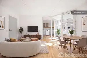 Ejerlejlighed på Borups Alle 134B, 2. tv., 2000 Frederiksberg