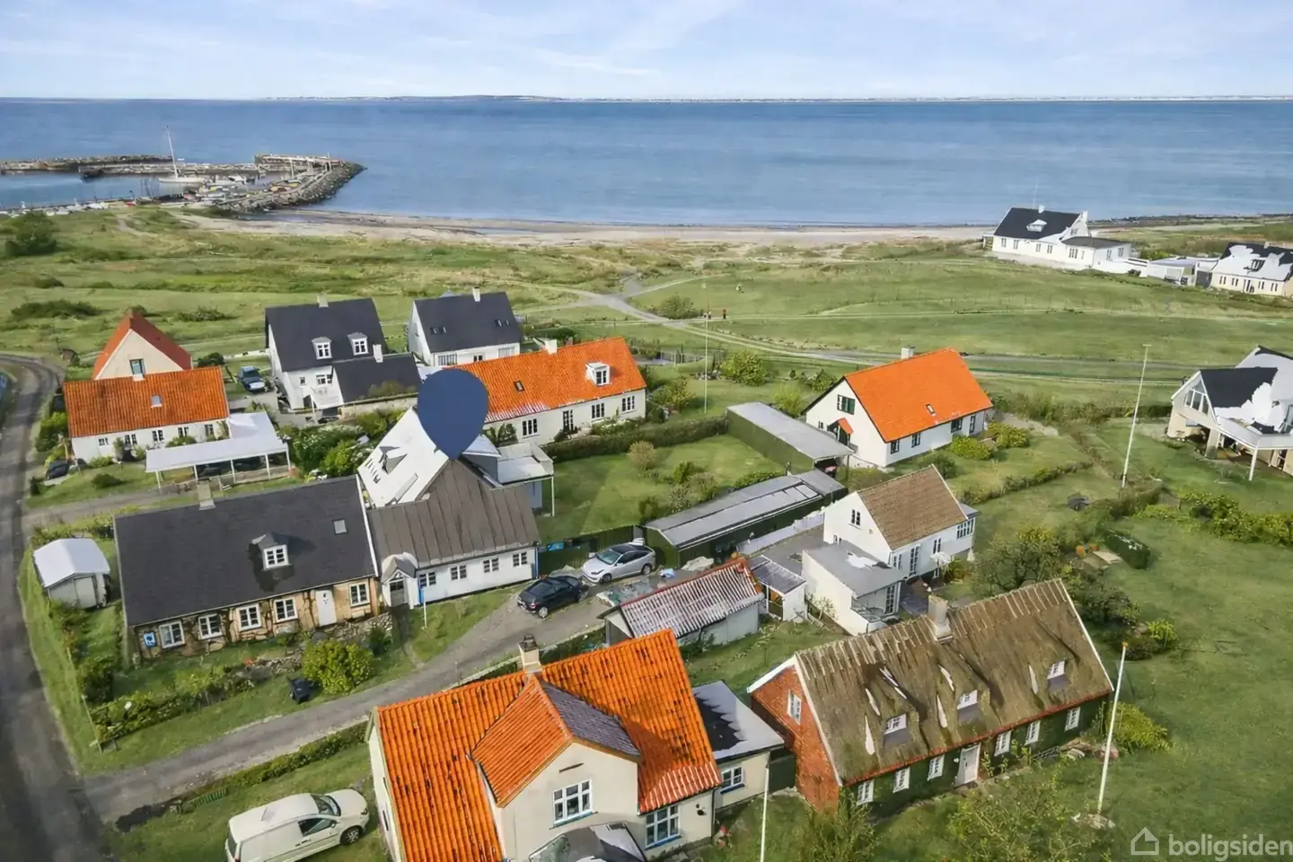 Unik beliggenhed i Hornbæks gamle fiskerleje