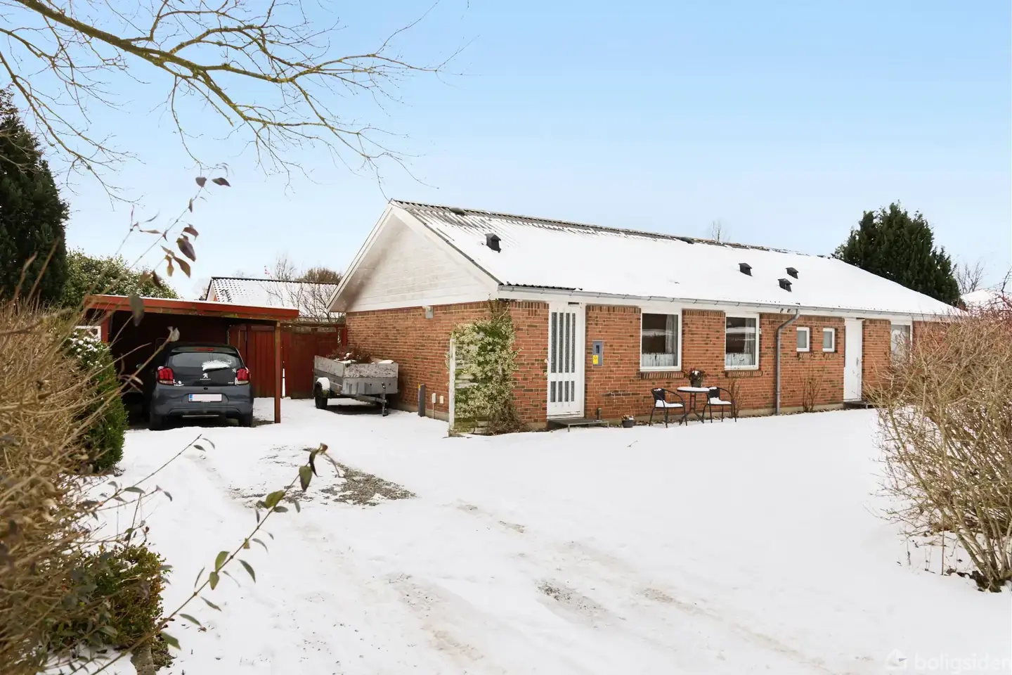 Velholdt parcelhus med dejlig beliggenhed i Jejsing