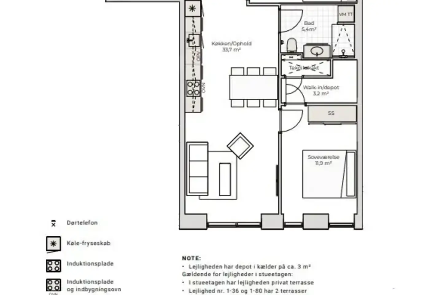 Ejerlejlighed på Stigsborg Bakke 9, 1. 5., 9400 Nørresundby
