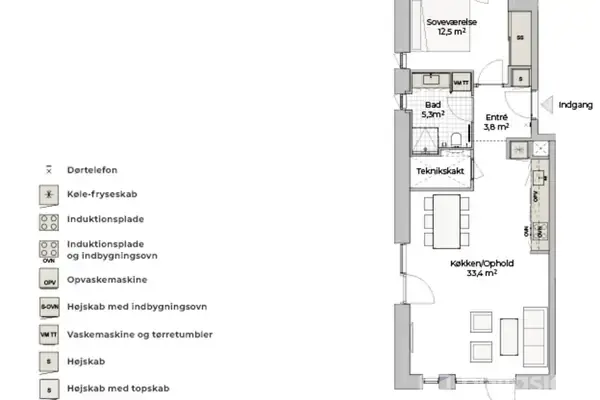 Ejerlejlighed på Harald Selmers Vej 90, st. th., 8240 Risskov