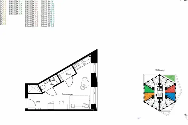 Ejerlejlighed på Elstarvej 24, 11. 4., 2500 Valby