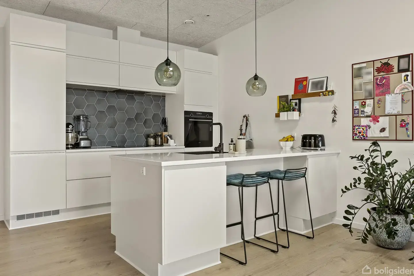 Nyt dobbelthus med arkitektoniske detaljer - Visning 3