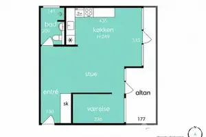 Ejerlejlighed på Brannersvej 27, 3. 91., 2920 Charlottenlund