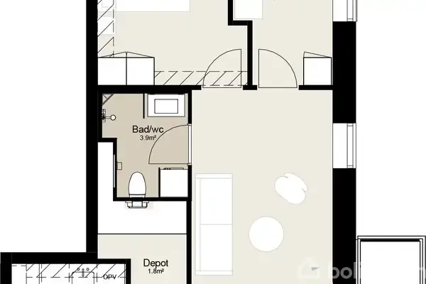 Ejerlejlighed på Blegen 13, st. 2., 8940 Randers SV