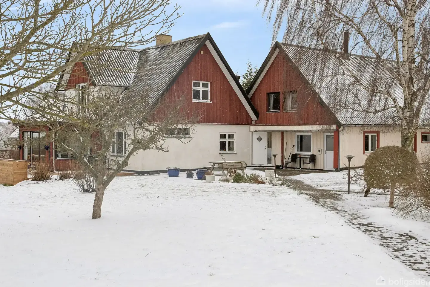 Borsholm Landsbys bedste udsigt over åbne marker og skov