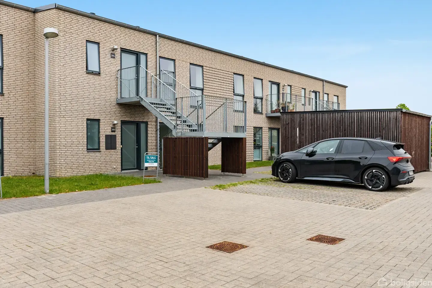 Indbydende stuelejlighed med privat have på Bryrupvej 29H