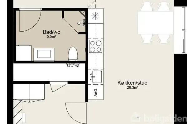 Ejerlejlighed på Hviidsvej 27, 1. 10., 8940 Randers SV