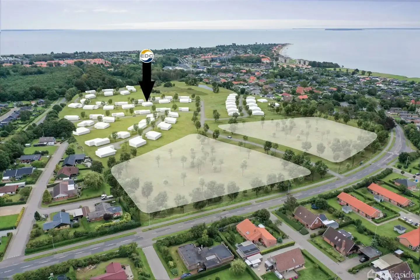 Helårsgrund på Fredes Allé 107, 7130 Juelsminde