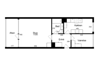 Andelsbolig på Ishøj Østergade 22, 7. 3., 2635