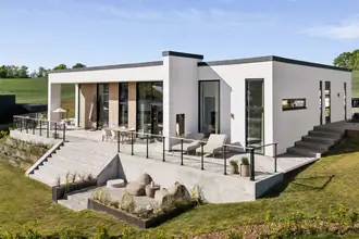 Villa på Haarbakken 23, 8382 Hinnerup