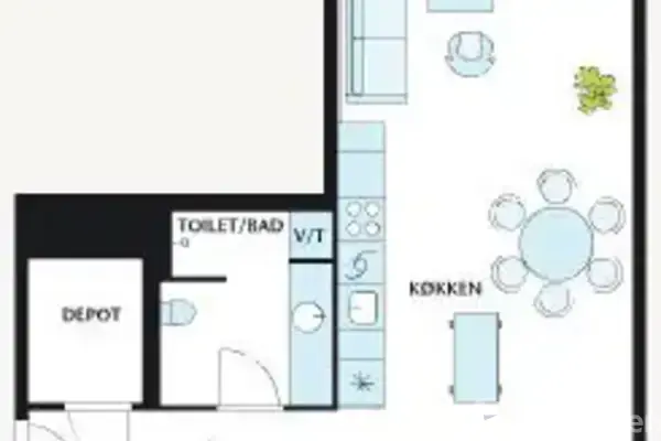 Ejerlejlighed på Poul Hartlings Gade 7, 2. th., 2300 København S