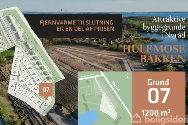Helårsgrund på Hulemosebakken, Grund 7, 4760 Vordingborg