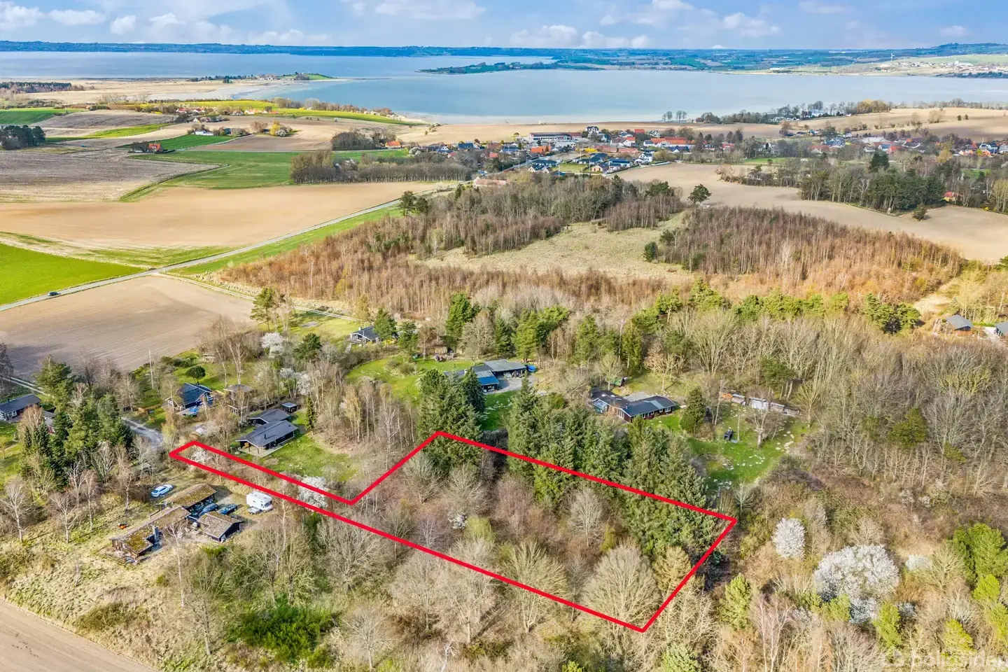 Fritidsgrund på Hyldestien 3, 8420 Knebel