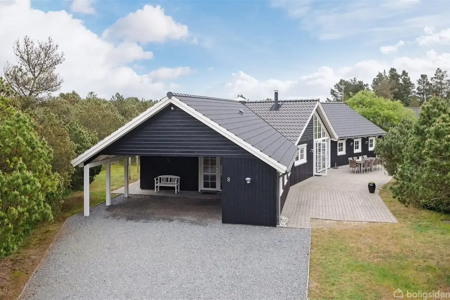Velholdt poolsommerhus for enden af lukket vej i Blåvand - Visning 5