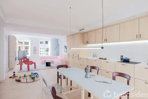 Ejerlejlighed på Linnésgade 16B, 1. th., 1361 København K