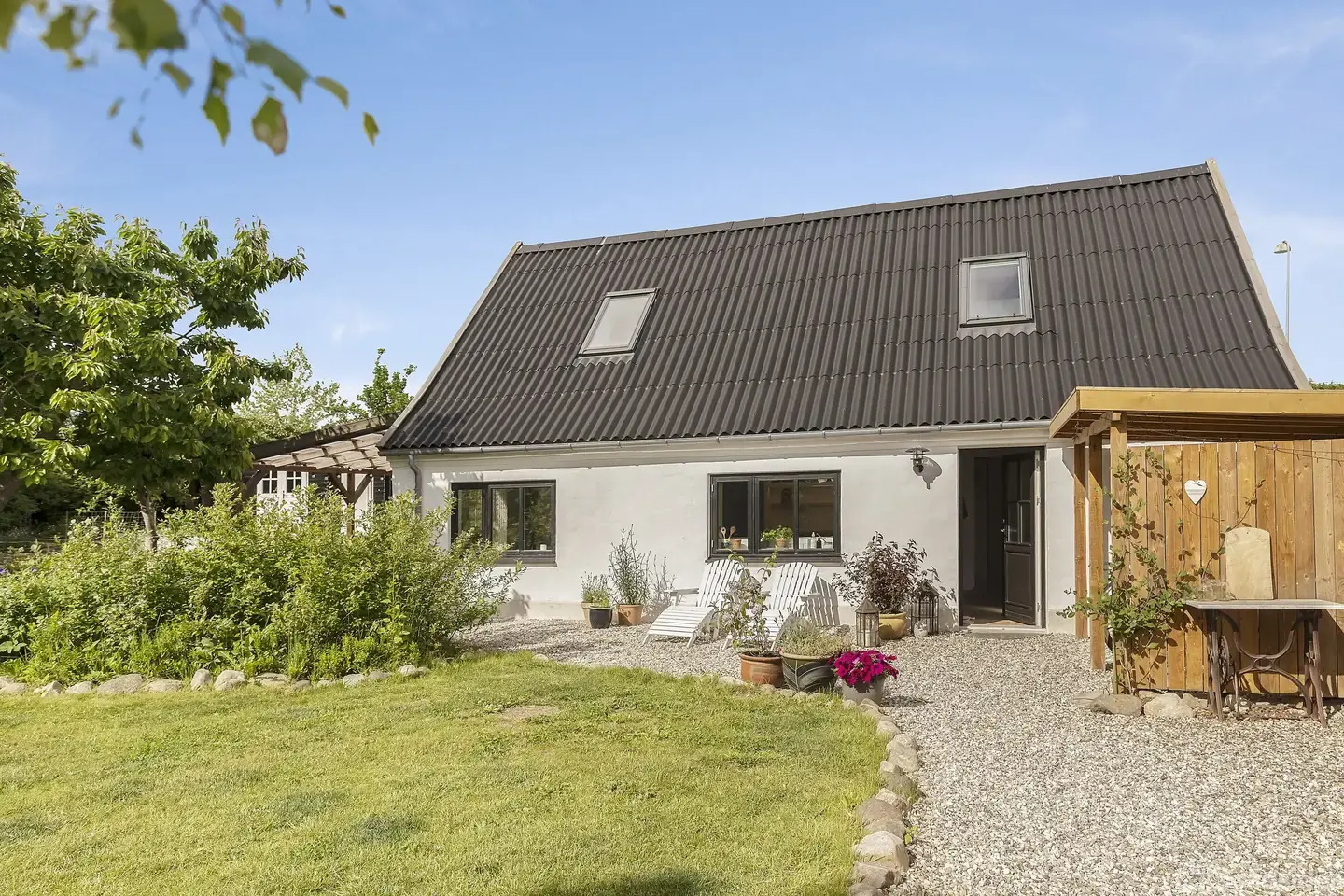 Hyggelig ville med skøn gammel have