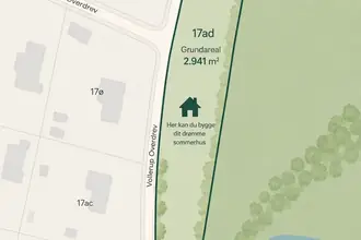 Fritidsgrund på Vollerup Overdrev 100, 4400 Kalundborg
