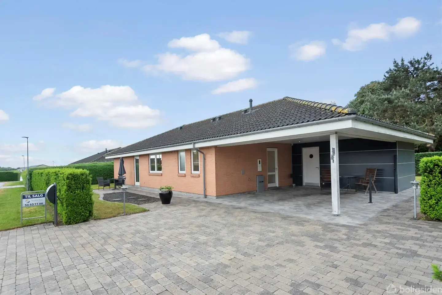 Flot 1. plans villa i Hårlev