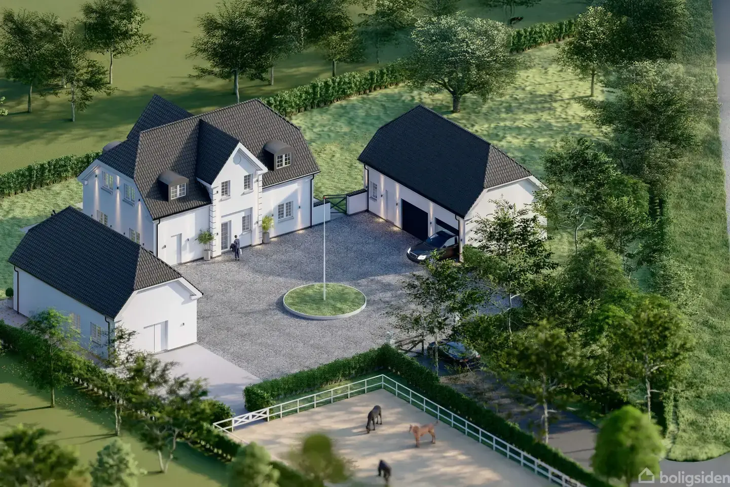 Landejendom på Tisvildevej 17A, 3210 Vejby