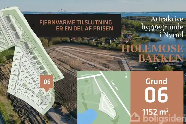 Helårsgrund på Hulemosebakken, Grund 6, 4760 Vordingborg