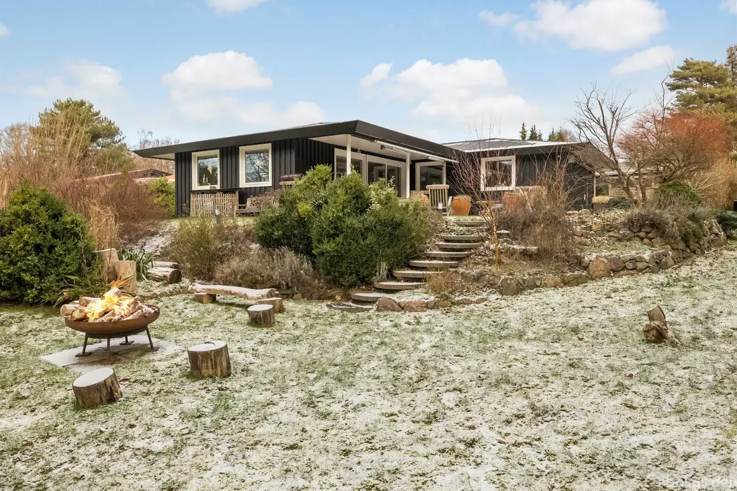 Nyd natur og strandliv i Hald Strand