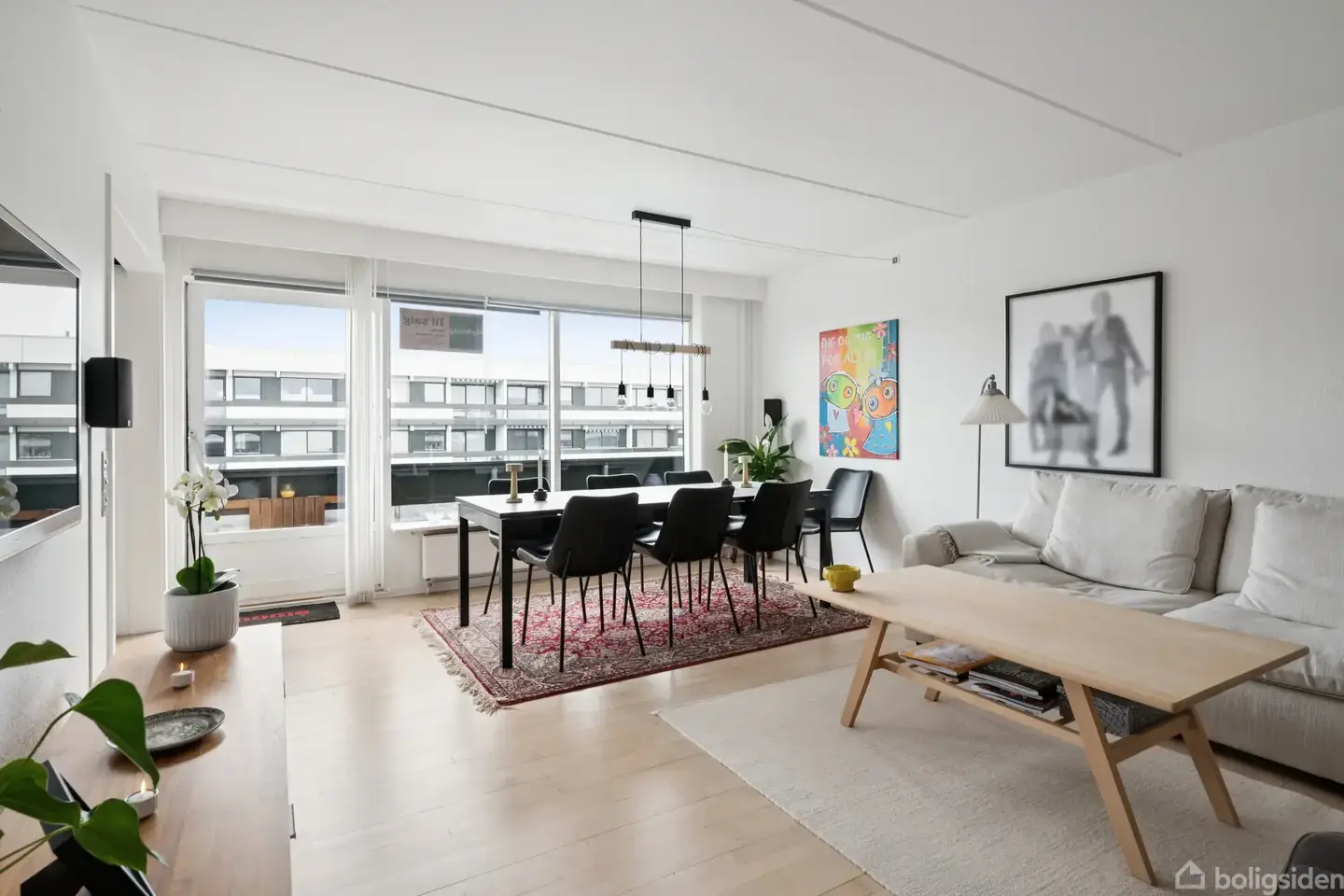 Velindrettet ejerlejlighed med god planløsning i Egå