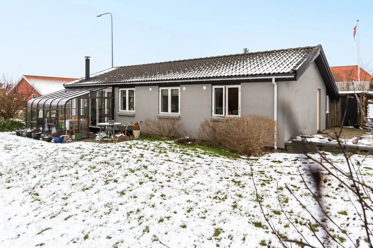 Skøn villa i Esbjerg Ø med udestue og central beliggenhed