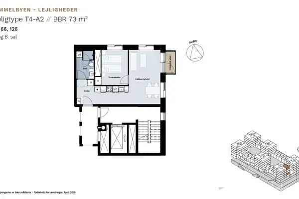 Ejerlejlighed på Ørestads Boulevard 192, 5. 4., 2300 København S
