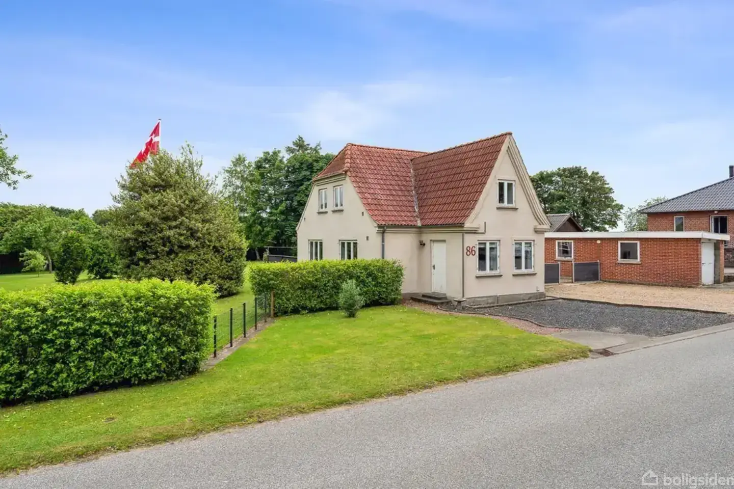 Villa på Hovervej 86, 6971 Spjald